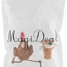Fashion My Day® 2 Pieces Different Cartoon Animal Finger Puppets Soft Dolls Props Toys(Lowrie & Hen) Toys & Games|Baby & Toddler Toys|Early Development & Activity Toys|Bricks & Blocks-picture-30