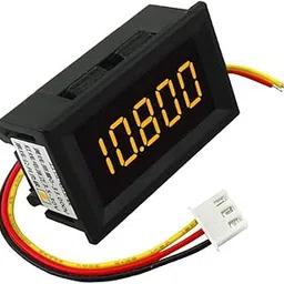DC 3.5-30V Mini 5 Digit Digital LED Voltmeter Volt Meter Panel Car Yellow-picture-20