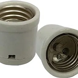 JAINSONS PET PRODUCTS Venus Aqua E-40 Pendant Heat Resistant Ceramic Lamp Holder - Porcelain Screw Holder for Infrared and IR Bulbs (Pack of 1)-image-1