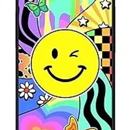 NDCOM for iPhone XR Back Cover Back Cover Smilely Emoji Multicolour Printed Metal Case-image-14