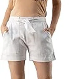 fashion cloud Cotton Casual Shorts for Women-picture-56
