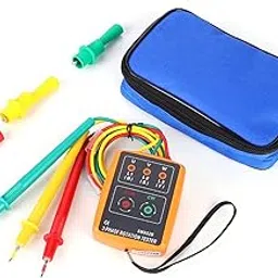 Sm-852B Three Phase 60V ~ 600V AC Sequence Order Ro On Indicator Tester 20Hz-400Hz Electrician Tools 3 Phase Check Ro On Atoplee 3 Face Frequent Ro On Tester WBTY 18X11X5-picture-10