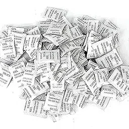 TACKYTARP Silica Gel 5g x 80 Pack | Powerful Moisture Absorber Pouches for Shoes, Clothes, Jewelry, Electronics, Leather & Storage | Anti-Mold Dehumidifier Packets for Room, Car & Cupboard Protection-image-47
