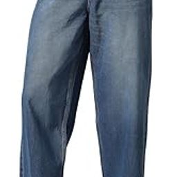 hubberholme Men Washed Cotton Loose Fit Mid- Rise Jeans 13-picture-6