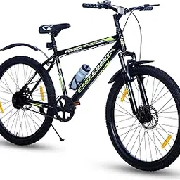 EAST COAST Player 26T Cycle/Mountain Bike For Kids with Front Suspension and Dual Disc Brakes Black, 17 Cm-picture-29