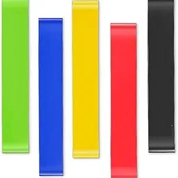 GOCART WITH G LOGO Stretch Loops for Unisex for Fitness Workout, Gymming, Stretching, Glutes, Strength Training, Yoga Mans & Woman Set of 5 Different Loops-picture-30