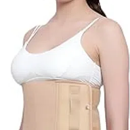 ORANCLE CARE Cotton Abdominal Belt After Delivery For Tummy Reduction Belly Support Belt,Breathable Lower Back Pain Relief Belt For Women & Men (Special Universal (Compatible XXL, 3XL, 4XL), Beige)-picture-51