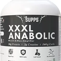 The SUPPS XXXL Anabolic Muslce And Mass Amplifier 3Kgs-picture-25