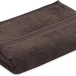 BRODLOOM 380 GSM Cotton Large Size Bath Towel, Ultra-Soft, Absorbent, Fade Resistant Bathing Towel for Home, Gym, Workout, Yoga, Travel, Size- 55 X 28 Inch, Dark Brown-image-6