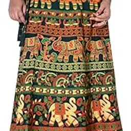 sttoffa 38 Inch Length Wrap Around Rajasthani Skirt D4-picture-14