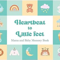 Neñolo Mama & Baby Memory Book/Memories of Newborn for Baby/Gift for Expecting Parents and Baby Shower/Baby Record Book/Age-Upto 5 Years|| (Teal)-picture-66