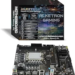 ALKETRON Gaming Desktop PC DDR4 Motherboard - H610 LGA1700-12/13/14th Gen - i3/i5/i7/i9 core Processors - BuiltIn WiFi Slot; Gen4 PCIe; NVMe + NGFF; USB3.0; DP + HDMI; 64GB Max RAM - 1Year Warranty-picture-19