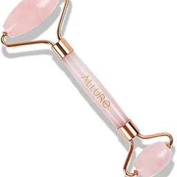 Allure Jade Roller Massager for Face Eye & Neck (Rose)-picture-46