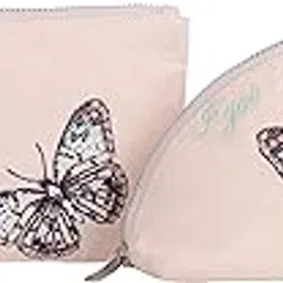 by Q-One Versatile, Multipurpose Zipper Pouch Combo for Girls and Women, Embroidered Pouch, Durable, Designed for Being Functional and Trendy with Ample Storage-image-74