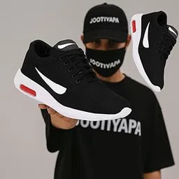 josmos Stylish Slip-On Shoe for Men (Black)-picture-18