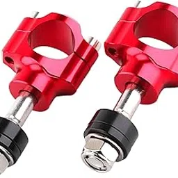 MERISHOPP Motorcycle Handlebar Riser 28mm 1 1/8 inch Fit for Dirt Bikes Motorbike Red M10| Universal Fit | High-Performance-image-44