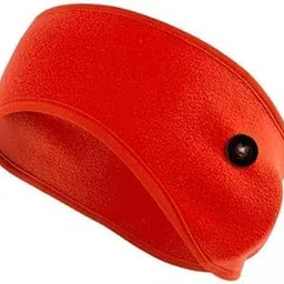merishopp 3xEar Warmers Headband with Buttons Winter Earmuffs for Adults Cycling Skiing Red-picture-15
