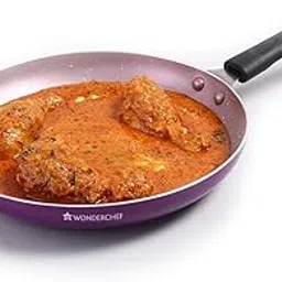 Wonderchef Valencia Non-Stick Fry Pan | Cool Touch Bakelite Handle | Pure Grade Aluminium| PFOA Free | 1.5 litres Capacity | Size 24 cm | 1 Year Warranty | Purple-image-71