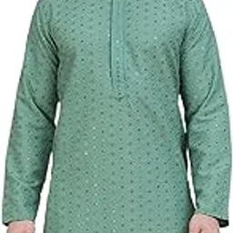 jompers Embroidered Cotton Kurtas for Men-picture-24