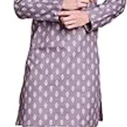 jompers Men's Cotton Blend Floral Printed Kurta with Pyjama Set-picture-19