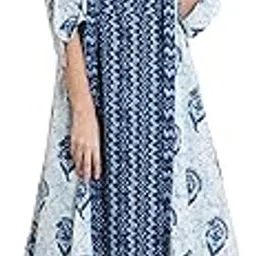 jaipuri cotton kurti Flared Strappy Dress with Jacket for Women-picture-48
