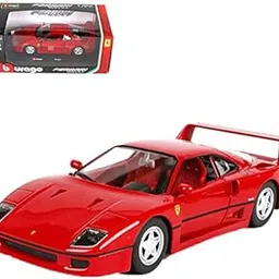 Bburago 1:24 Ferrari F40 Diecast Replica Model Sports Racing Car Vehicle Toy New in Box-picture-29