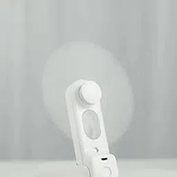 Handheld Water Misting Fan | Folding Silent Creative Travel Fan for Outdoor Travel Fan Portable Mini Fans (White)-picture-31