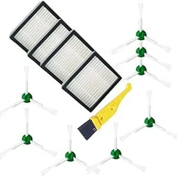Vacuum Cleaner Filters Side Brushes Robotic Sweeper Filtration Practical-image-52