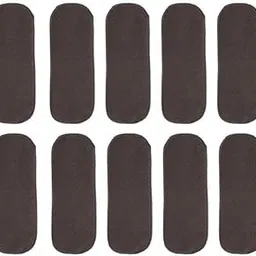 Kogar 4 Layer Cotton Microfiber White Insert Liner Reusable Washable Cotton Diaper Nappy Inserts For Baby Cloth Diapers, 4 Layer Inserts Liners Natures Cloth Diaper Liner-picture-12