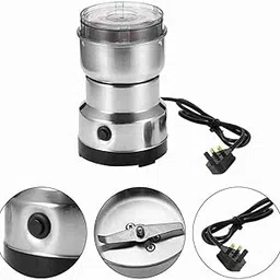 HIRVA CREATION Stainless Steel Multifunctional Electric Grinder & Coffee Maker - Mini Spice, Coffee, and Masala Grinder for Beans, Nuts, and Grains - Household Mixer Grinder-picture-29