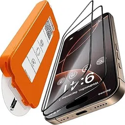 Mr.Shield PRO-GLAZ Tempered Glass Screen Protector Guard For iPhone 16 Pro - 1 Pack-picture-47