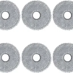 Replacement Mop Cloth Pad for Dreame X40/ X40 Pro/X40 Ultra Robot Vacuum Cleaner, 6 Mop Pads-picture-18