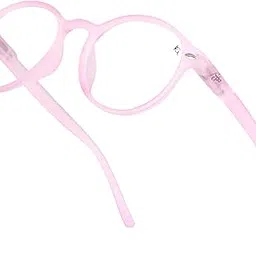 FUNGLASSES Round Computer Glasses For Eye Protection Reading Glasses Blue Light Blocking Eye Glass Spectacles Blue Cut Glasses Uv Protection Computer Glasses For Men&Women Zero Power Medium-picture-24