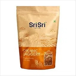 Sri Sri TATTVA shuddhta ka naam Sri Sri Tattva Organic Jaggery, 500g pack of 4-image-10