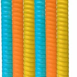 Guru Premium Coil Cricket Bat Grips, 6 Pieces Set of Rubber Grips for Bat (Multicolor)-picture-14