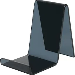 AJ Lite Acrylic L-Shape Shoe Display Stand for Showroom - Black, 12 Pcs-picture-37