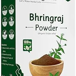 Herbalgram 100% Natural & Pure Bhringraj Powder Finely Ground from Dried Leaves Ideal for DIY Hair Masks & Herbal Mixes Preservatives Free-image-34