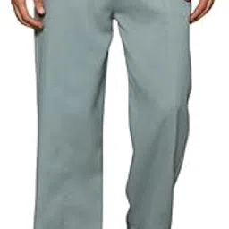 campus sutra Men's Trousers for Casual Wear | Mid-Rise | Relaxed Fit | Button Closure | Trousers Crafted with Comfort Fit for Everyday Wear-picture-13