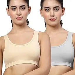 lily Black, Coral Seamless Non Padded Double Layered Sports Bra-picture-51