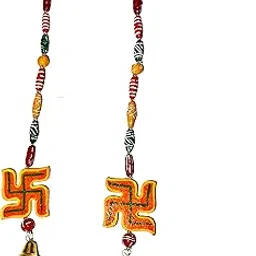 Hand Crafted Wall Hanging of Positive Vibes and Decoration| Home Decor| Diwali Decoration (SWASTIKA)-picture-40