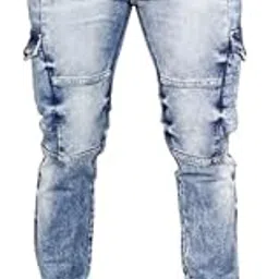 in out Jeans || 6 Pocket Regular Fit Men's Denim Jeans-picture-23