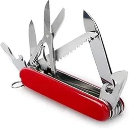 Swiss Army Knife - Rally - 9 Functions, Multi-utility Tool - Red, 58 mm-picture-22
