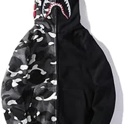 chroes Men's Cotton Zipper Hoodie(641_9W5KNQPS_SPLICING22_L_Splicing22_Multicolor_L)-picture-10