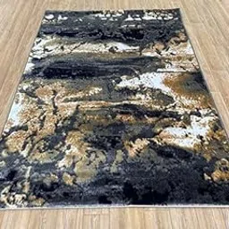Carpet for Living Room and Home with 1 inch Thickness 6X9 Feet Multi/Grey Color-picture-30