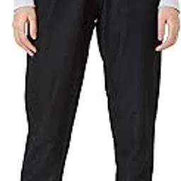 miss chase Women's Black Regular Length Mid Rise Clean Look Regular Fit Denim Joggers-picture-44