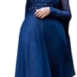 Fox Georgette Gowns with Embroidery Mirror Work with Kurti DUPTTA8-Pooja-picture-53