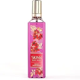 SKINN by Titan Velvet Indulgence Long-lasting Body Mist for Her/Women - 230 mL Body Mist for Women | Fragrance for Women | For Daily Use | Premium Fragrance | Women's Perfume | Gift for women image 1