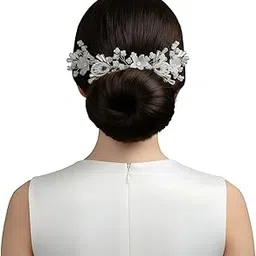 Stylish Crystal Hair Vine Tiara Hair Accessory Hair Vines With Pearl for Girls Bridal Hair Accessories-picture-50