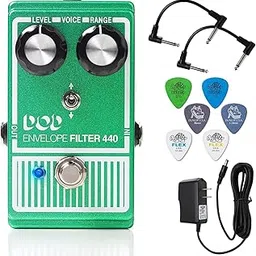 Digitech DOD Envelope Filter 440 - Bundle with 2 Patch Cables, 6 Dunlop Picks, and Power Supply-picture-23