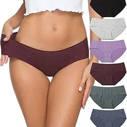 altheanray Women’s Cotton Seamless Underwear Breathable, Cotton Hipster Panties for Women-picture-54